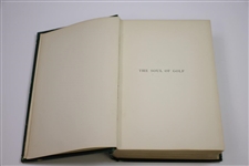 1912 'The Soul of Golf' Book by P.A. Vaile Sourced From Bert Yancey