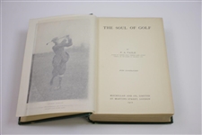1912 'The Soul of Golf' Book by P.A. Vaile Sourced From Bert Yancey