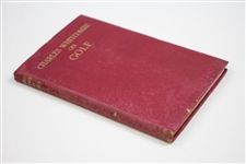 1931 'Charles Whitcombe On Golf' Book by Charles Whitcombe Sourced From Bert Yancey