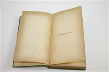1903 'Concerning Golf' Book by John L. Low Sourced From Bert Yancey