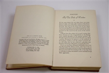 1956 'On Learning Golf' 4th Printing Book by Percy Boomer Sourced From Bert Yancey