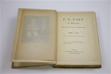 1900 'F.G. Tait: A Record Being His Life, Letters, & Golfing Diary' Book by John L. Low Sourced From Bert Yancey