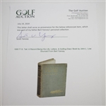 1900 'F.G. Tait: A Record Being His Life, Letters, & Golfing Diary' Book by John L. Low Sourced From Bert Yancey