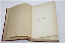 1914 'Common-Sense Golf' Book by Charles Clarke & Mottram Gilbert Sourced From Bert Yancey