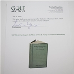 1927 'Mental Handicaps In Golf' Book by Theo B. Hyslop Sourced From Bert Yancey