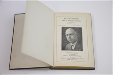 1934 'Standardized Golf Instruction' Book by Seymour Dunn Sourced From Bert Yancey