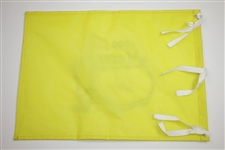 Arnold Palmer Signed 1999 Masters Tournament Embroidered Flag JSA ALOA
