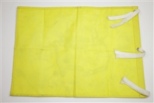 Tiger, Payne, Snead, Jack, & others Signed 1999 Masters Embroidered Flag JSA ALOA
