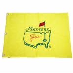 Jack Nicklaus Signed Undated Masters Embroidered Flag JSA ALOA