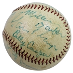 Palmer, Middlecoff, Snead, Venturi, Player, Trevino & others Signed Baseball JSA ALOA