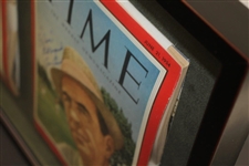 Ben Hogan (1949) & Sam Snead (1954) Signed TIME Magazines - Framed JSA ALOA
