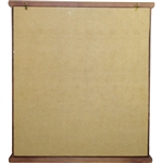 Cherry Wood Golf Ball Display Cabinet - Great Condition - Missing Key