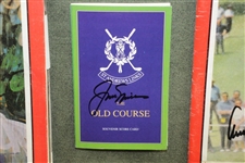 Arnold Palmer & Jack Nicklaus Signed TIME Magazines Plus Nicklaus Signed Scorecard JSA ALOA