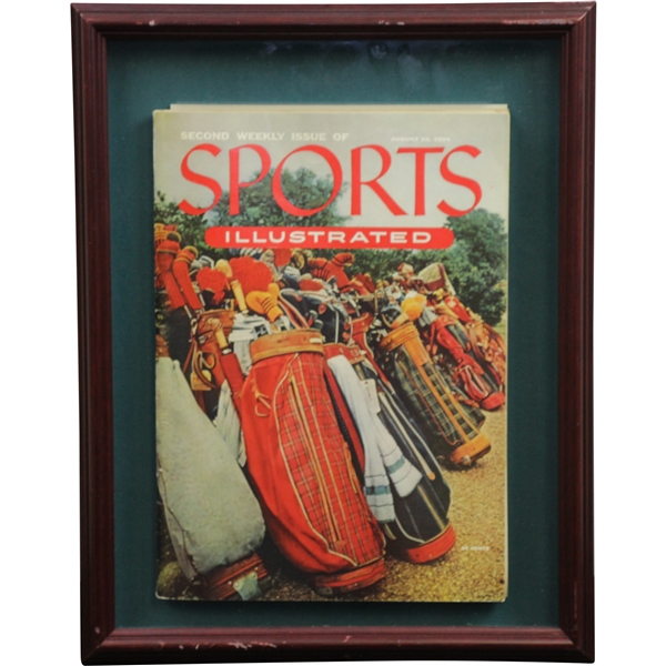 Sports Illustrated Second Weekly Issue - August 23, 1954 - Framed