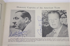 1947 Ryder Cup at Portland Golf Club Signed by Both Teams & Captains JSA ALOA