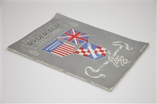 1931 Ryder Cup at Scioto Country Club Official Program