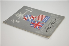 1931 Ryder Cup at Scioto Country Club Official Program
