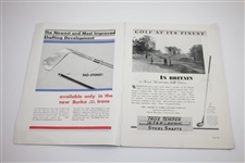 1931 Ryder Cup at Scioto Country Club Official Program