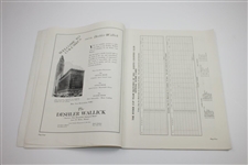 1931 Ryder Cup at Scioto Country Club Official Program