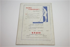 1931 Ryder Cup at Scioto Country Club Official Program