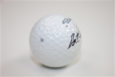 Art Wall Signed Titleist Logo Golf Ball JSA ALOA