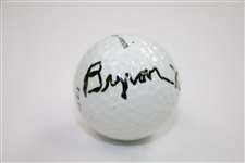 Byron Nelson Signed Wilson Ultra 432 Logo Golf Ball JSA ALOA
