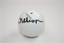 Byron Nelson Signed Wilson Ultra 432 Logo Golf Ball JSA ALOA
