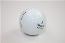 Doug Ford Signed MaxFli MD-100 Logo Golf Ball JSA ALOA