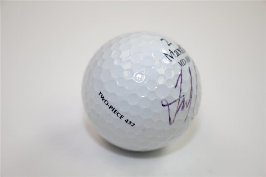 Fred Couples Signed MaxFli MD-100 Golf Ball - Full Signature JSA ALOA