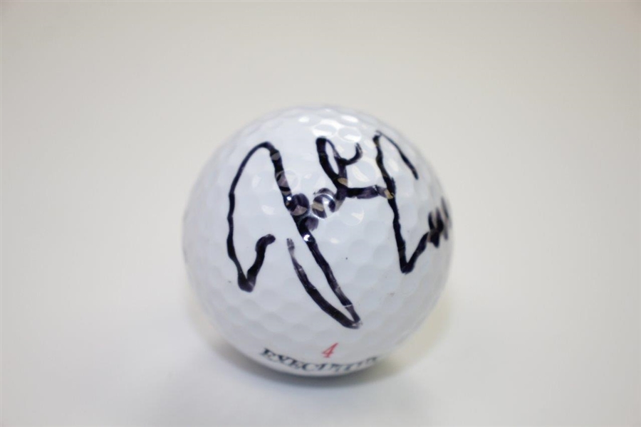 Justin Leonard Signed Executive 4 Logo Golf Ball JSA ALOA