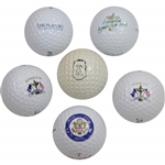 Ryder Cup(2), US Senate, The Players, Ireland Ryder Cup, & Spiro Agnew Logo Golf Balls