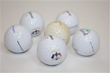 Ryder Cup(2), US Senate, The Players, Ireland Ryder Cup, & Spiro Agnew Logo Golf Balls