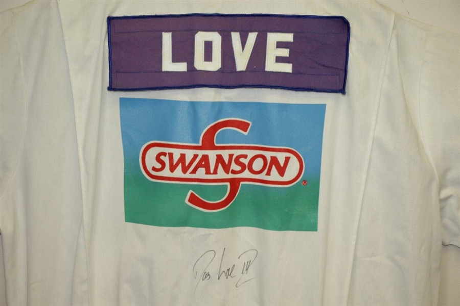 David Love III Signed Official 1992 Swanson Memorial Tournament Caddy Suit JSA ALOA