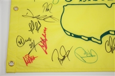 2006 Masters Flag Signed by 27 Including Sergio, Furyk, Toms, Coody, & others JSA ALOA