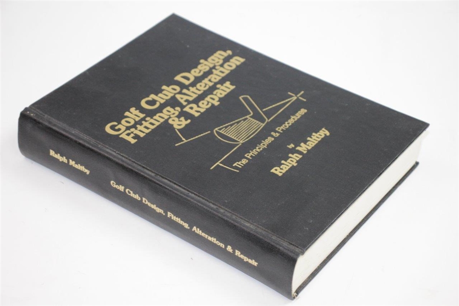 'Golf Club Design, Fitting, Alteration & Repair' Book by Ralph Maltby