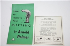 Arnold Palmer Practice Putting Cup with Instruction Booklet in Original Box