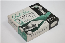Arnold Palmer Practice Putting Cup with Instruction Booklet in Original Box