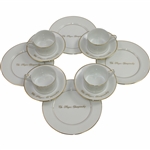 Full Set of The Players Championship Tiffany Plates, Saucers, & Tea Cups - Bobby Wadkins Collection 