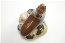 Bobby Wadkins' 42nd Crosby Decanter with Seal on Rock - 10 Tall