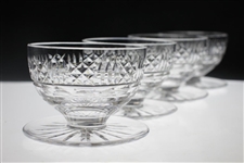 Bobby Wadkins' PGA Cut Crystal Punch Bowl with Four Glasses