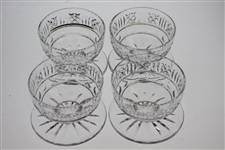 Bobby Wadkins' PGA Cut Crystal Punch Bowl with Four Glasses