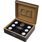 The CapCana Championship Callaway Golf Ball Set Humidor with Cigar Cutter - Bobby Wadkins Collection