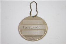 1981 Masters Tournament Contestant Bag Tag Issued to Bobby Wadkins