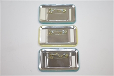 Three Masters Clubhouse Badges (1987 & 1988) - Bobby Wadkins Collection