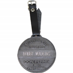 1986 PGA Championship at Inverness Club Contestant Bag Tag Issued to Bobby Wadkins