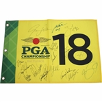 2016 PGA at Baltusrol Flag Champs Signed Flag Nicklaus, Trevino, Walker, & others JSA ALOA