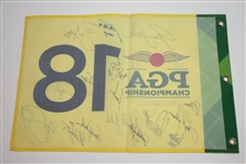 2016 PGA at Baltusrol Flag Champs Signed Flag Nicklaus, Trevino, Walker, & others JSA ALOA