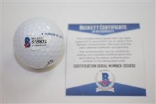 Collin Morikawa Signed TaylorMade Golf Ball BECKETT #S55832