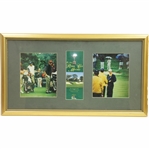 1999 The Ryder Cup at The Country Club Brookline Pairing Sheet with Photos Display - Framed