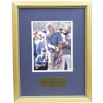 John Daly Signed Early 1990s 8x10 Photo - Framed JSA ALOA